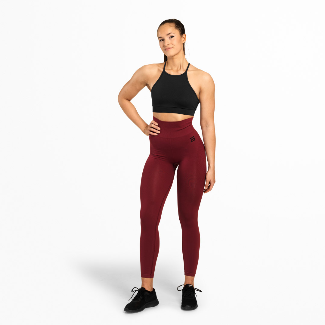 Better Bodies Rockaway Leggings Sangria Red