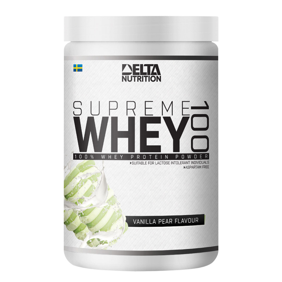 Delta Nutrition Supreme Whey 100 900 g Vassleprotein