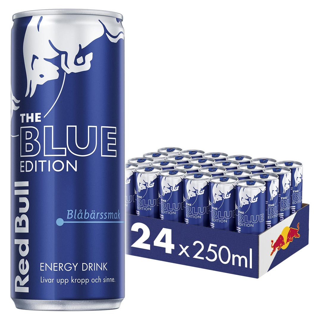 24 x Red Bull Energidryck Blåbär 250 ml