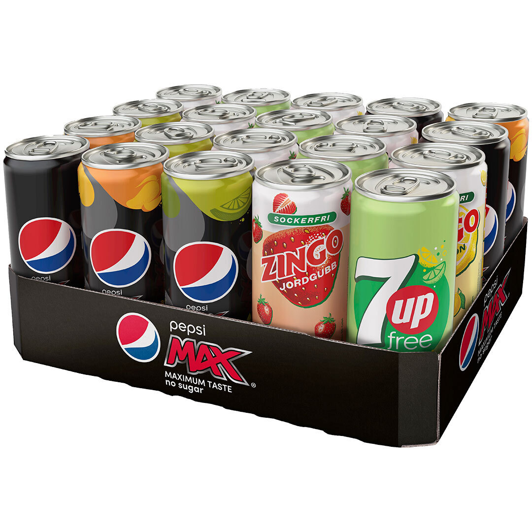 20 x PepsiCo Drycker Mix 330 ml