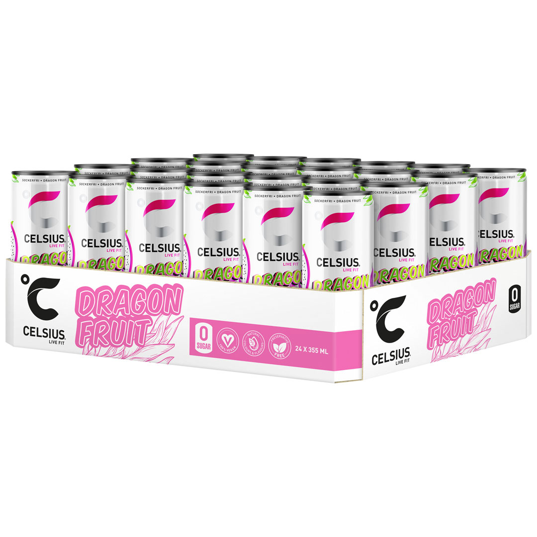 24 x Celsius 355 ml Dragon Fruit