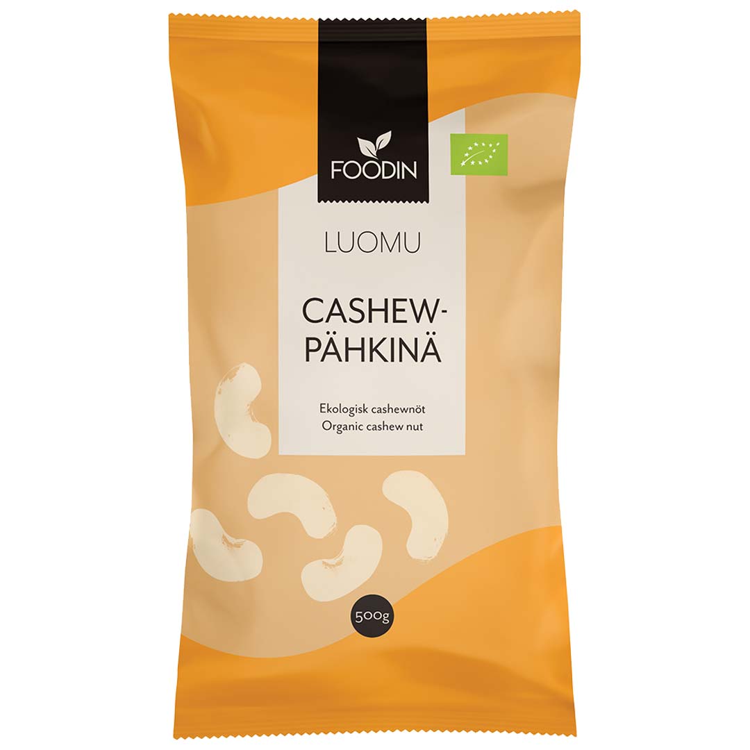 Foodin Cashew Nuts Organic 500 g