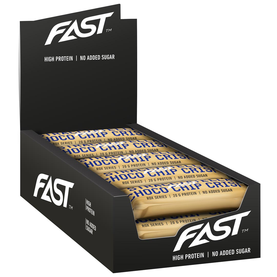 15 x FAST ROX Protein Bar 55 g Mixlåda