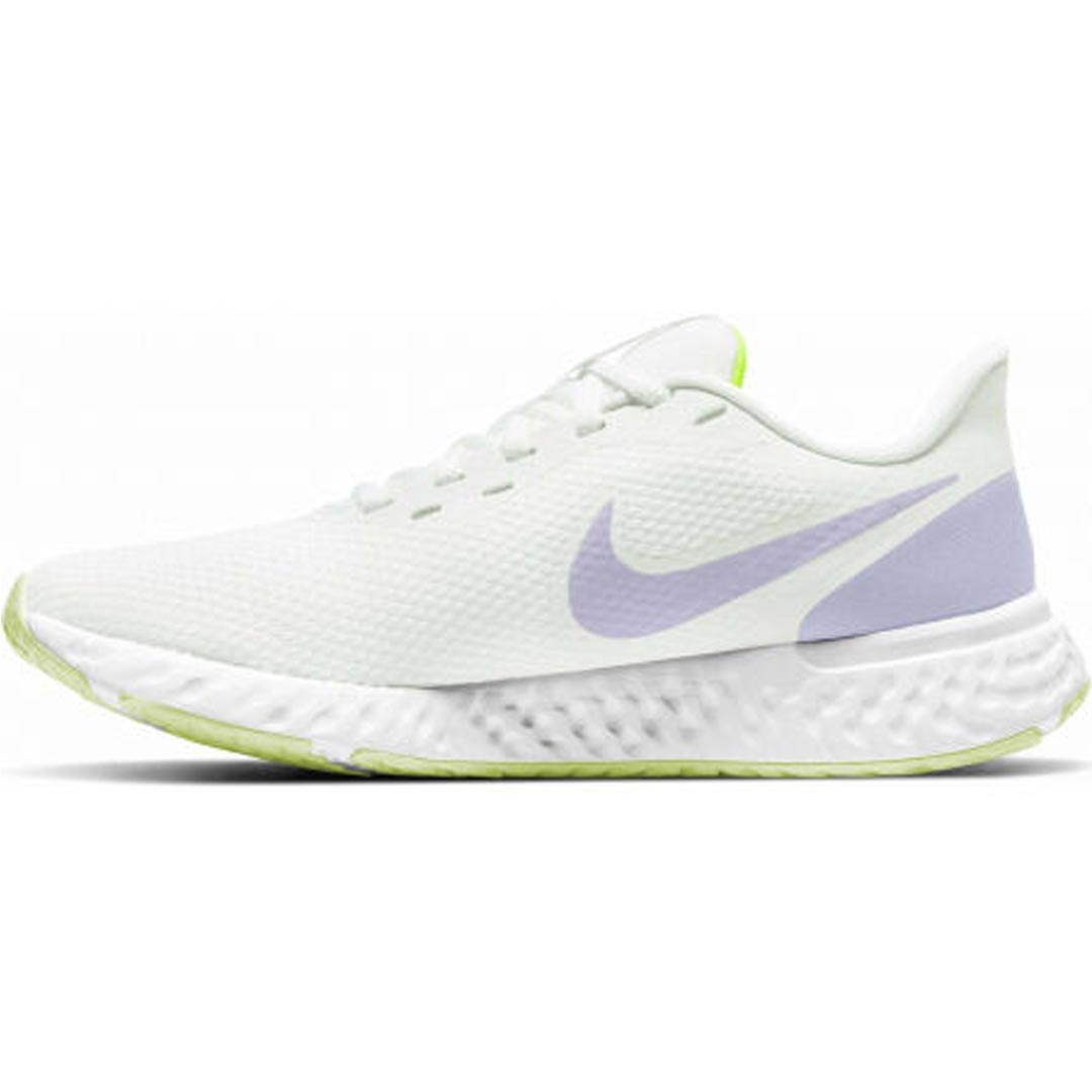 white nike revolution