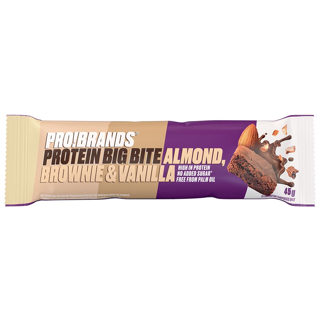 Pro Brands Big Bite Almond Brownie Vanilla