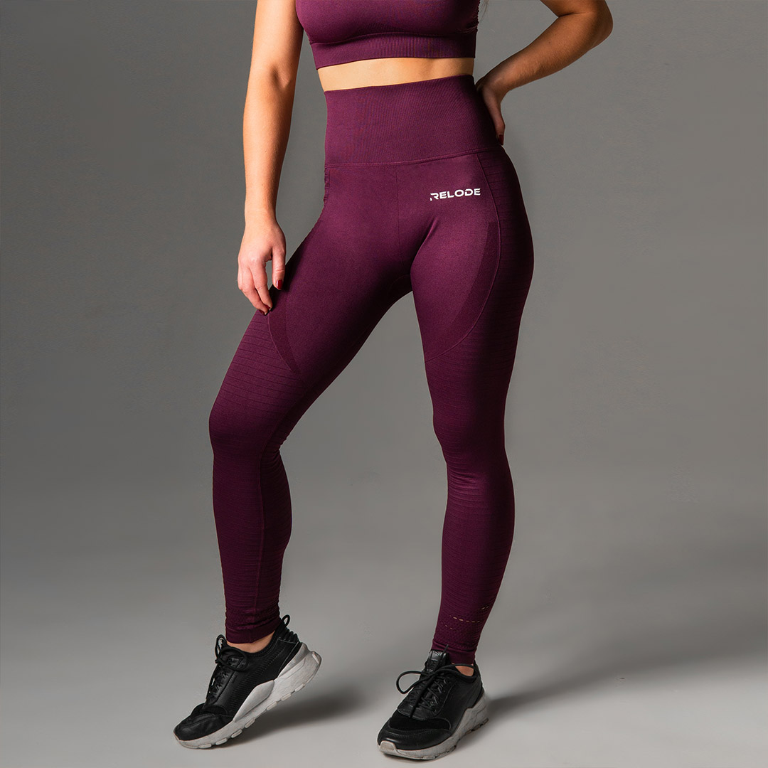 RELODE Seamless POWER Tights Red