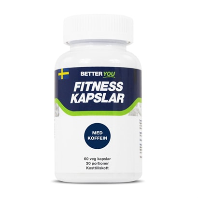 Better You Fitness Caps Med Koffein, 60 Caps