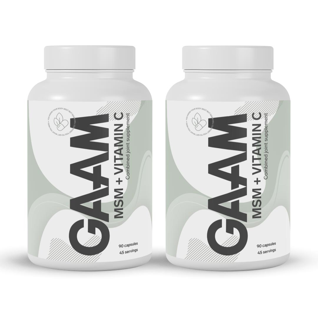 GAAM MSM + Vitamin C 180 caps