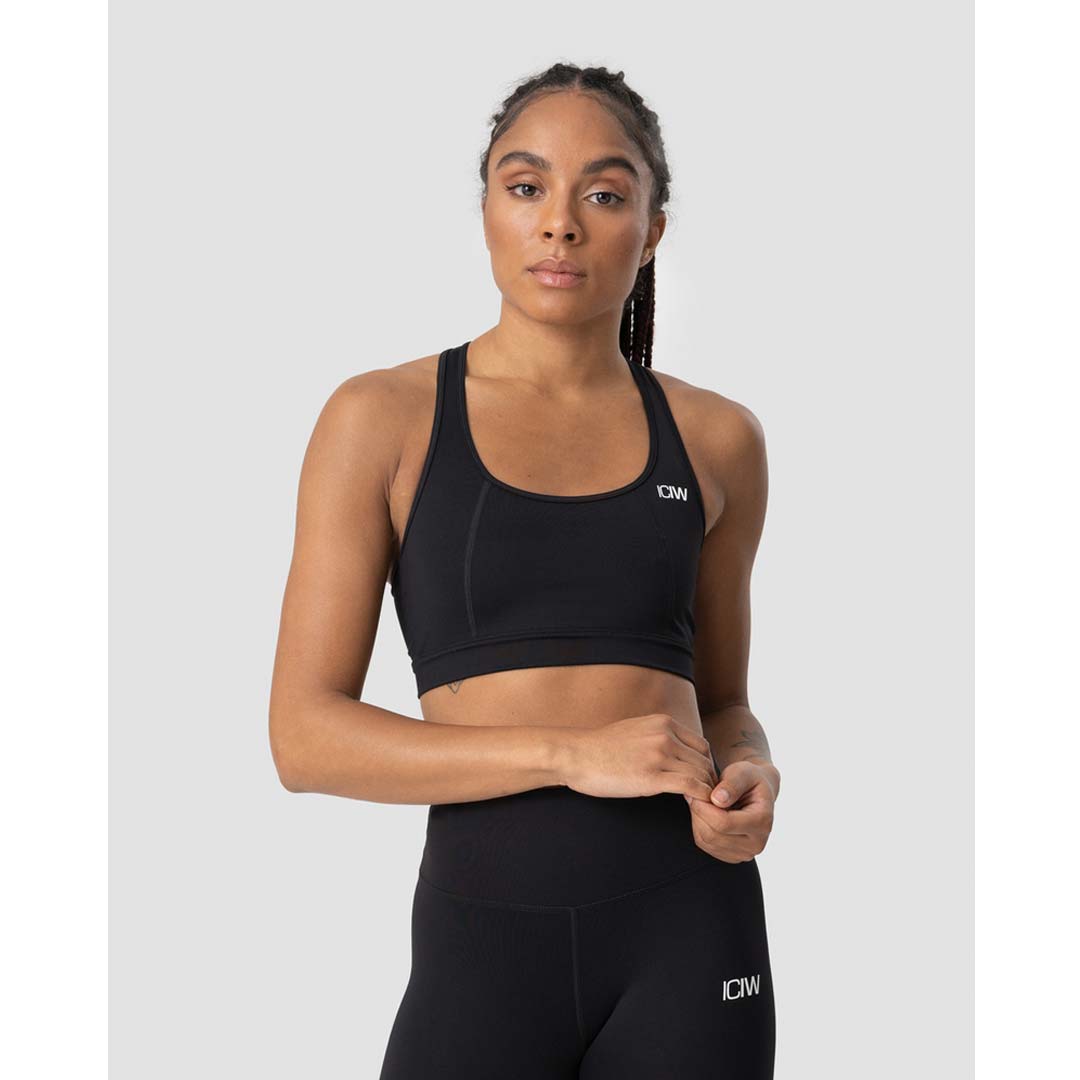 ICANIWILL Classic Sports Bra Black