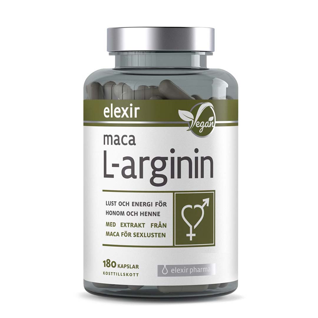 Elexir Pharma Maca L-arginin 180 caps