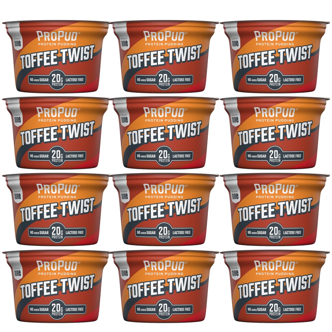 12 x NJIE ProPud 200 g Toffee Twist