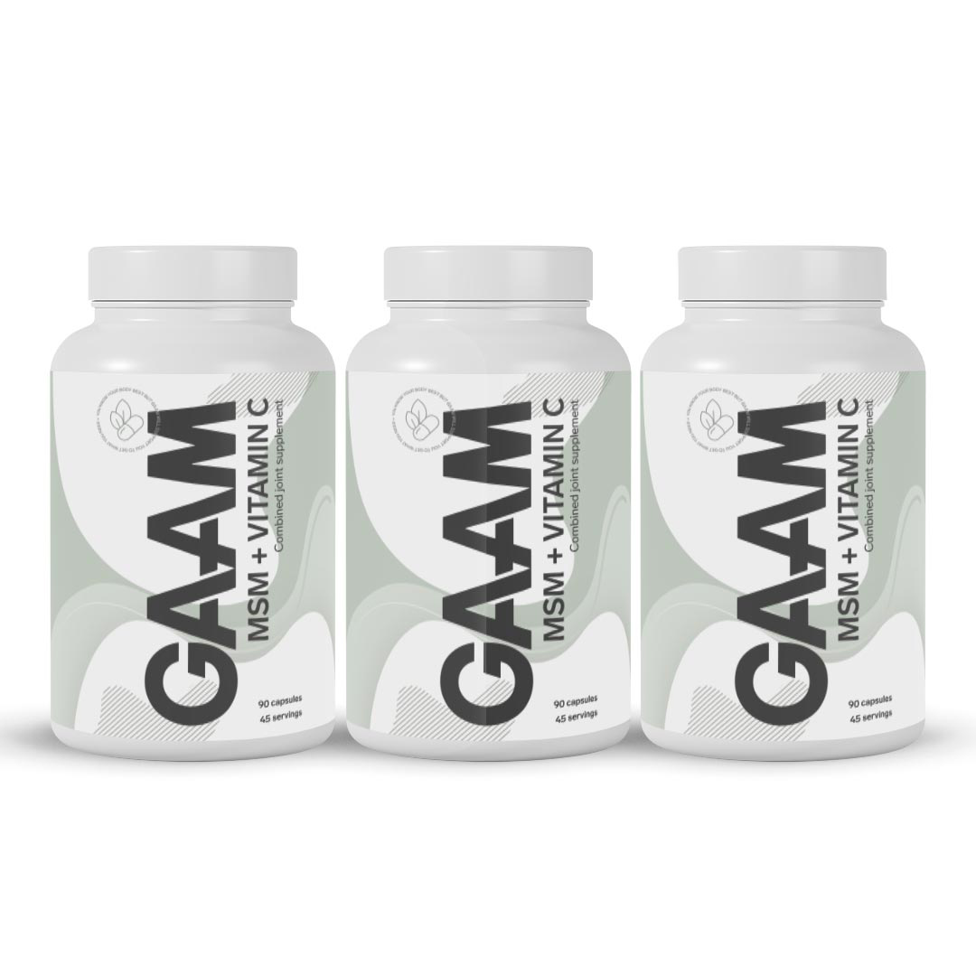 GAAM MSM + Vitamin C 270 caps