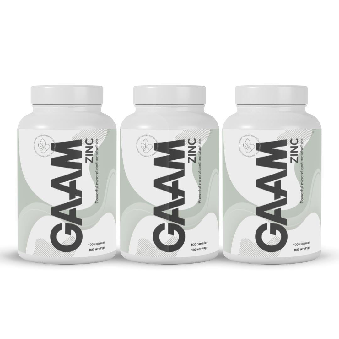 GAAM Health Series Zinc 300 caps