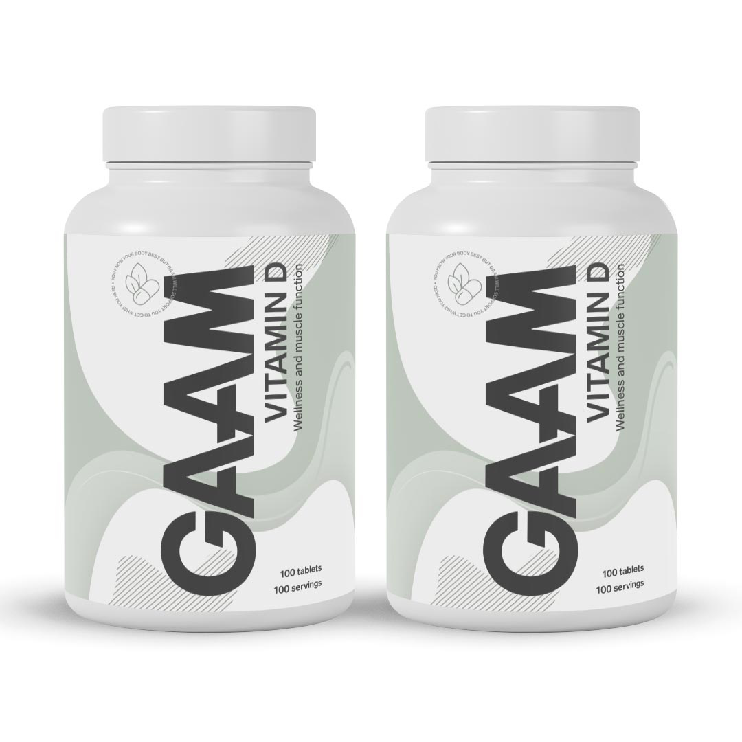 GAAM Health Series Vitamin-D 200 tabs