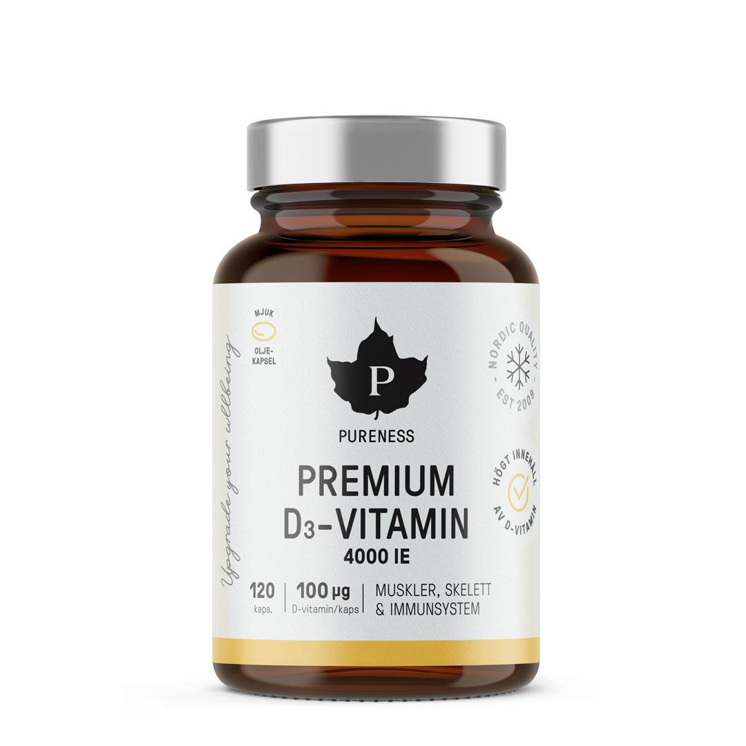 Pureness Premium D-Vitamin 120 caps