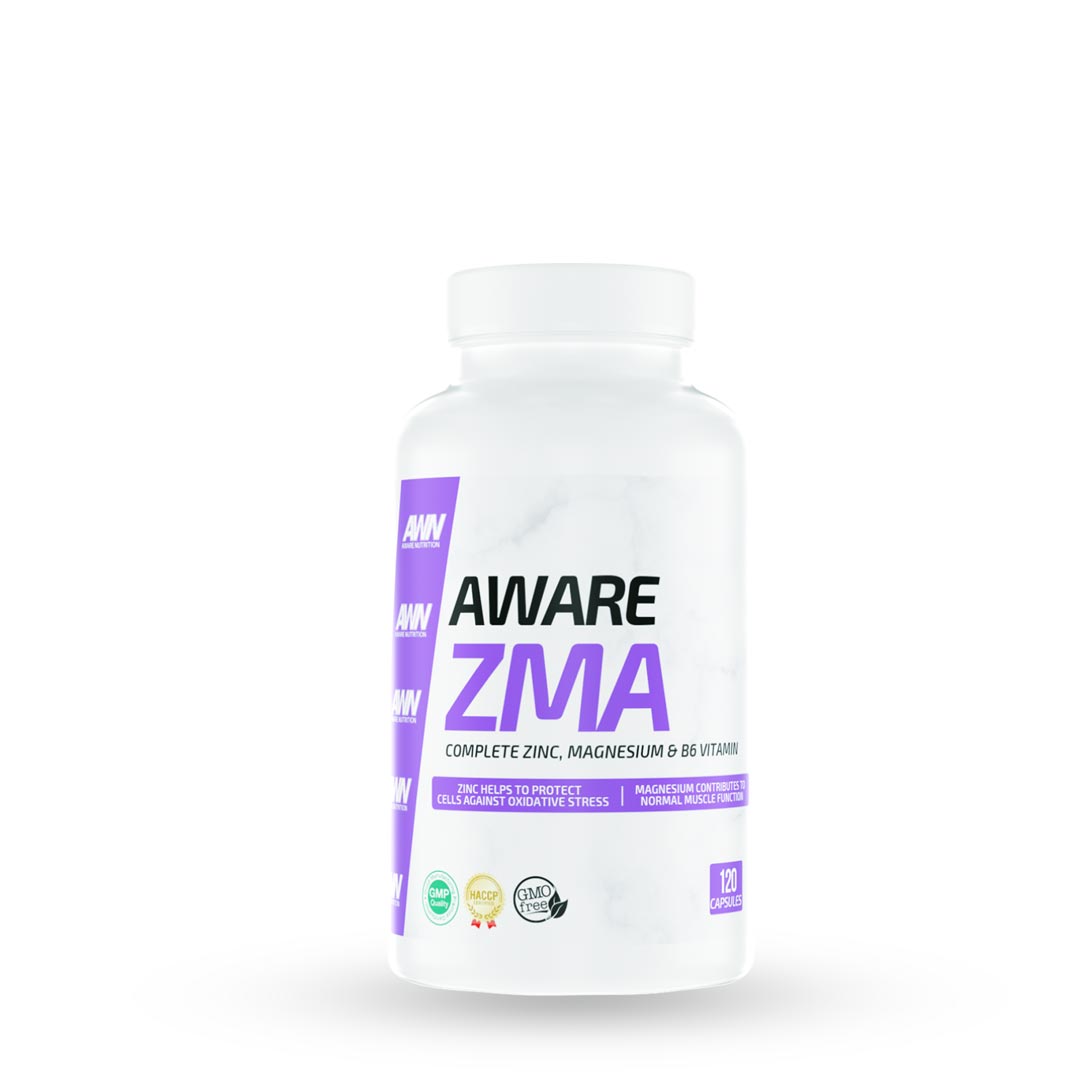 Aware Nutrition Zma, 60 Caps