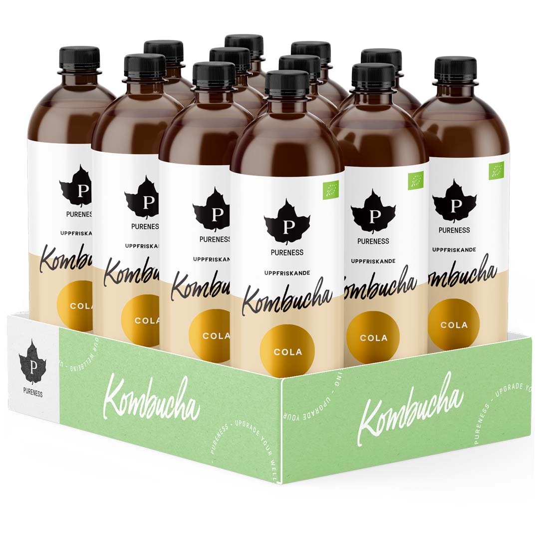 12 x Pureness Kombucha Eko 370 ml