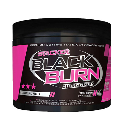 Stacker2 Black Burn Micronized 300 g