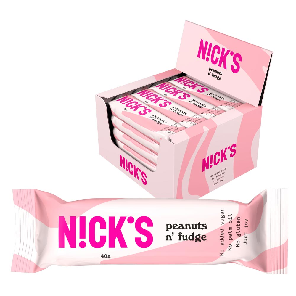 15 X Nicks Peanuts & Fudge, 40 G