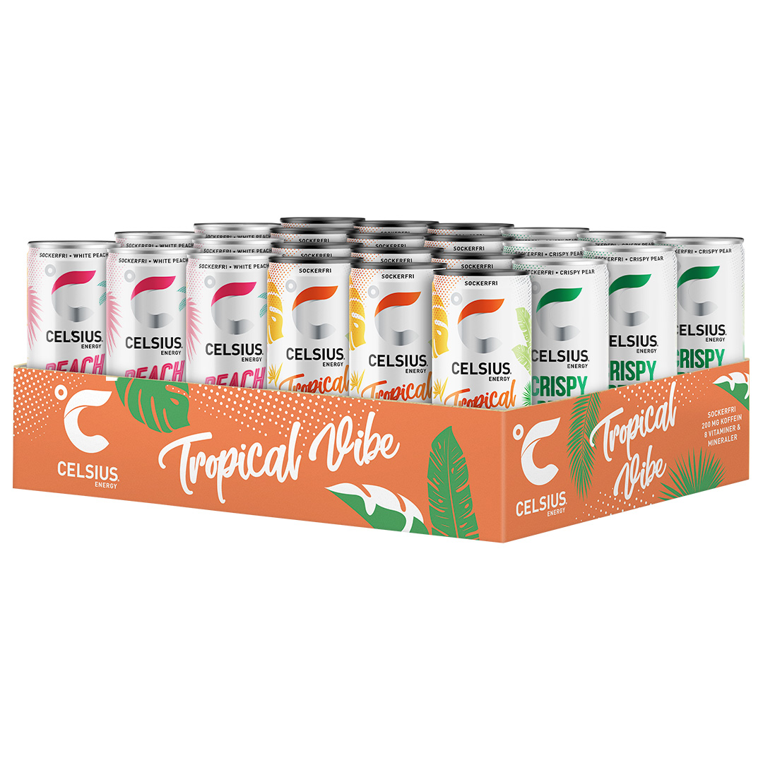 24 x Celsius 355 ml Utvalda Smaker