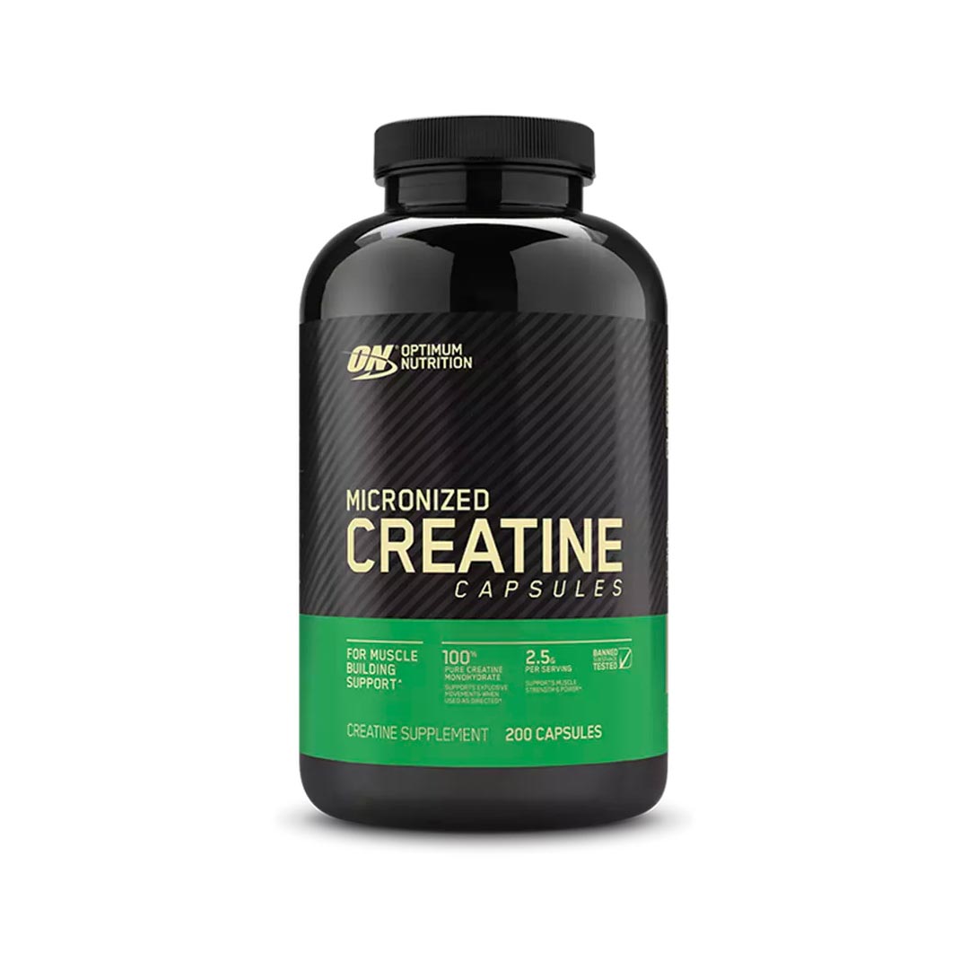 Optimum Nutrition Creatine Capsules 200 caps Kreatin