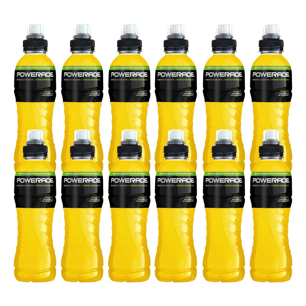 12 x Powerade 500ml Passionfruit