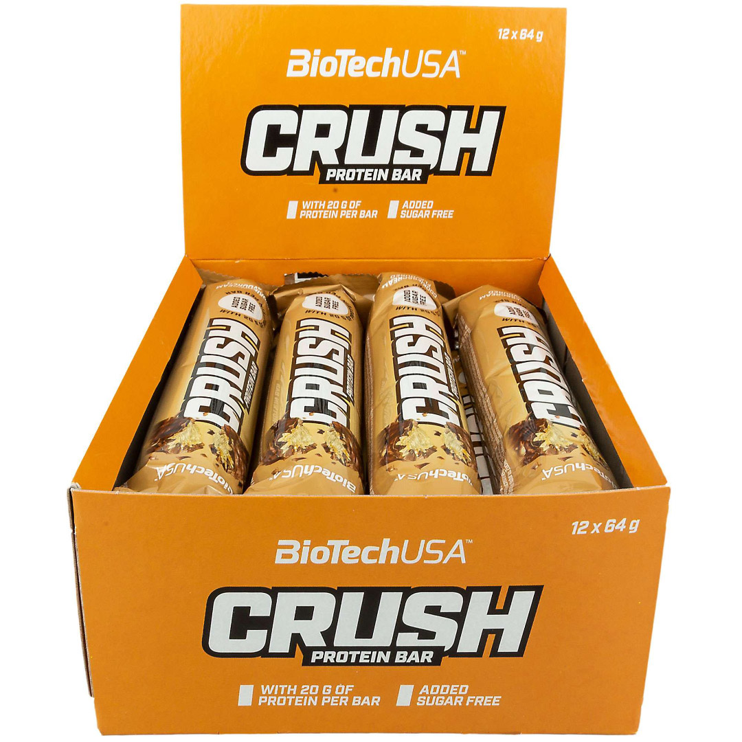 12 x BioTechUSA Crush Bar 64 g