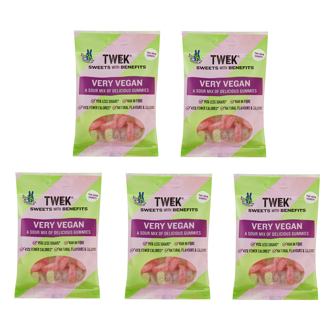 5 x Tweek Sweets 80 g Very Vegan