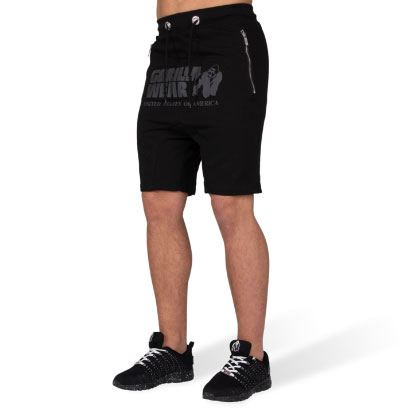 Gorilla Wear Alabama Drop Crotch Shorts Black