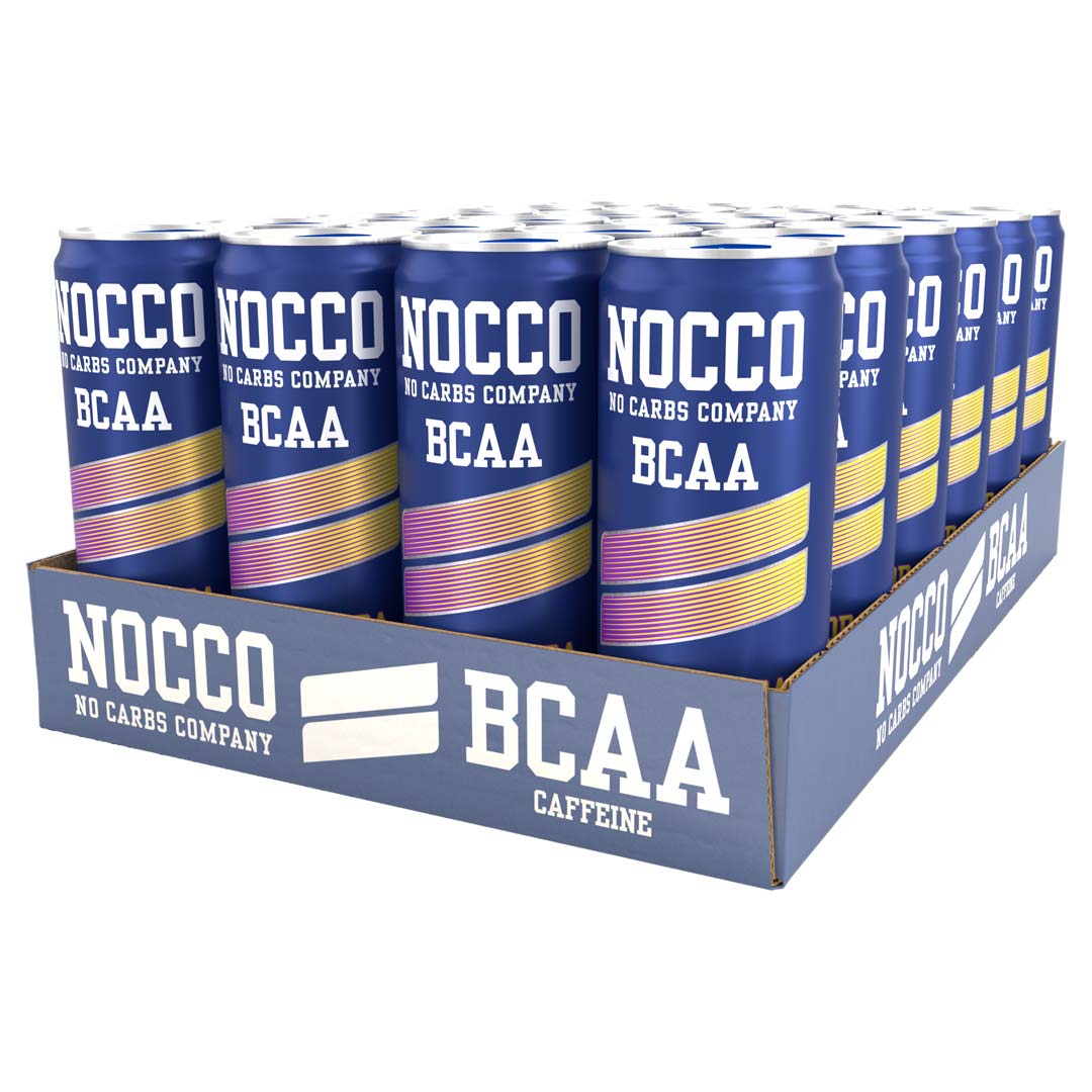 24 x NOCCO BCAA 330 ml Cloudy Soda