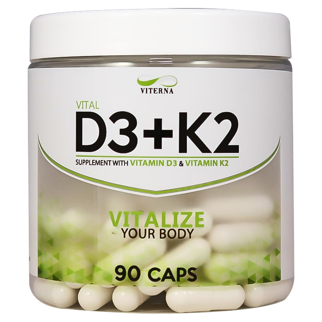 Viterna Vitamin D3 + K2 90 caps
