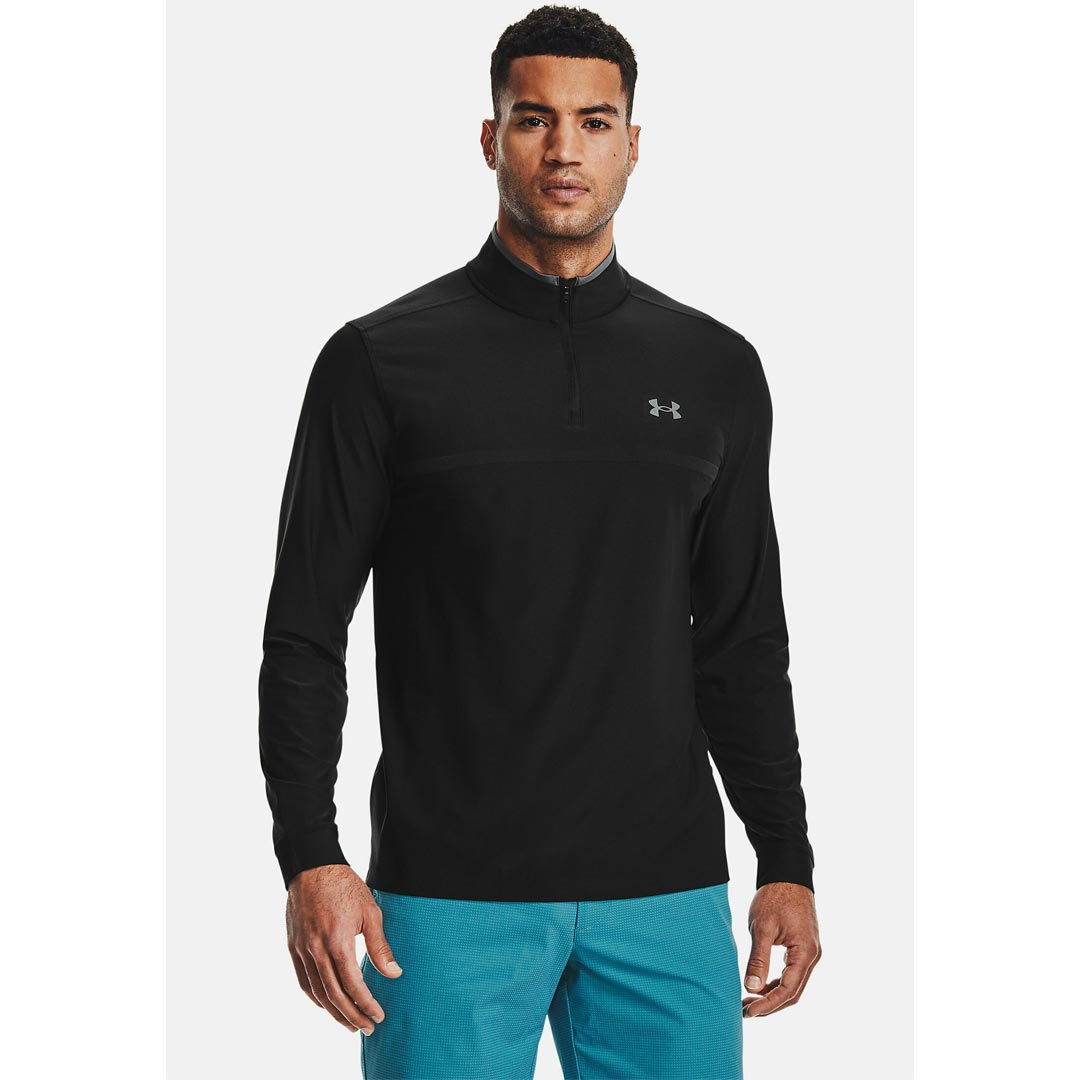 Under Armour UA Armour Fleece 1/2 Zip Black