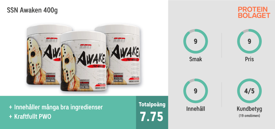 PWO bäst i test - SSN Awaken 400 g