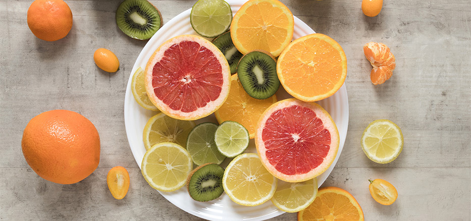 Exotiska frukter rika på vitamin C