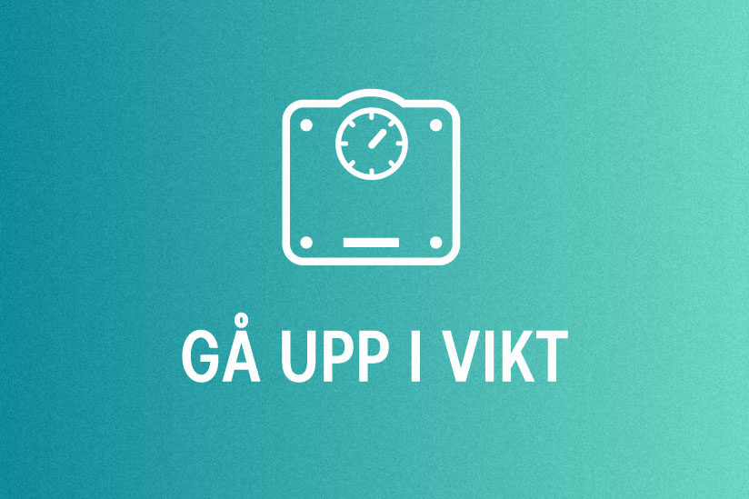 Gå upp i vikt