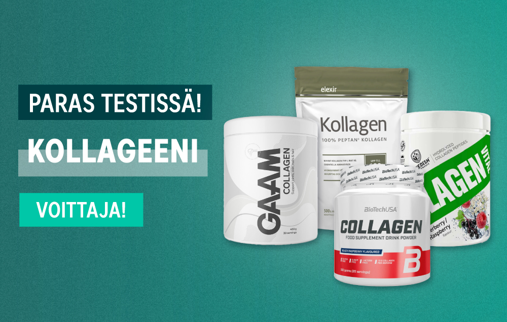 Mikä kollageeni on oikeasti paras? Löydä paras kollageenilisä parhaassa testissämme!