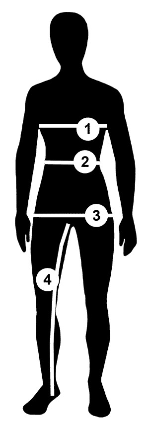 Fitnessjunkie size chart women