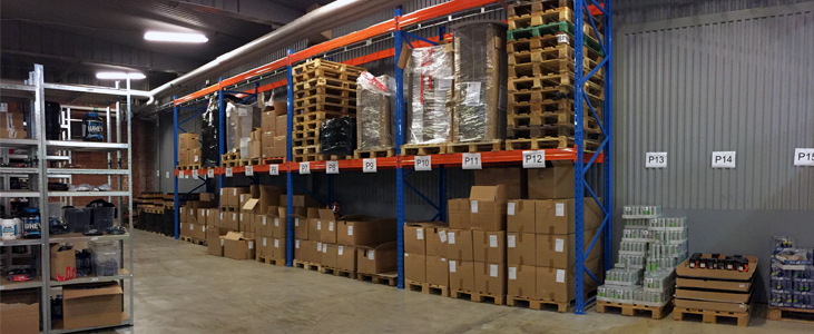 Proteinbolaget lager / warehouse