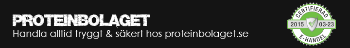 Handla alltid tryggt & säkert hos proteinbolaget.se