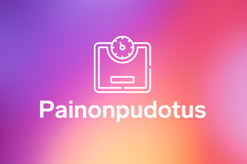 Painonpudotus