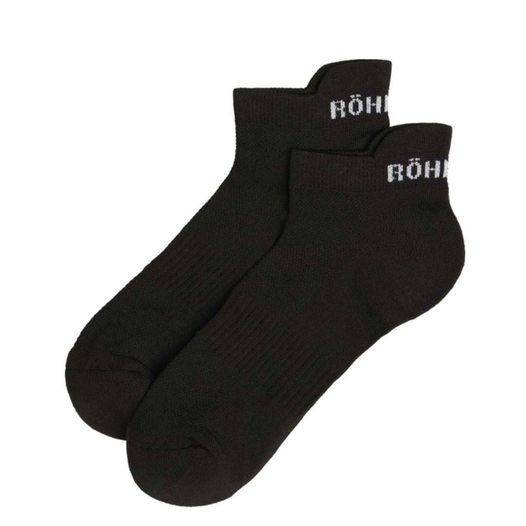 Röhnisch 2-pack Functional Sport Socks Black i gruppen Träningskläder / Strumpor hos Proteinbolaget (B-22031634)