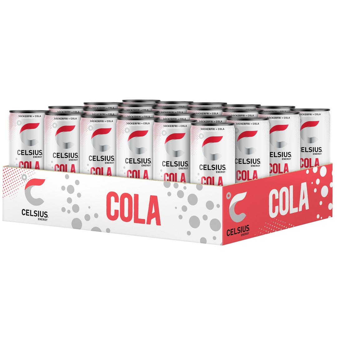 24 x Celsius 355 ml Cola i gruppen Drycker / Energidryck hos Proteinbolaget (PB-0050)