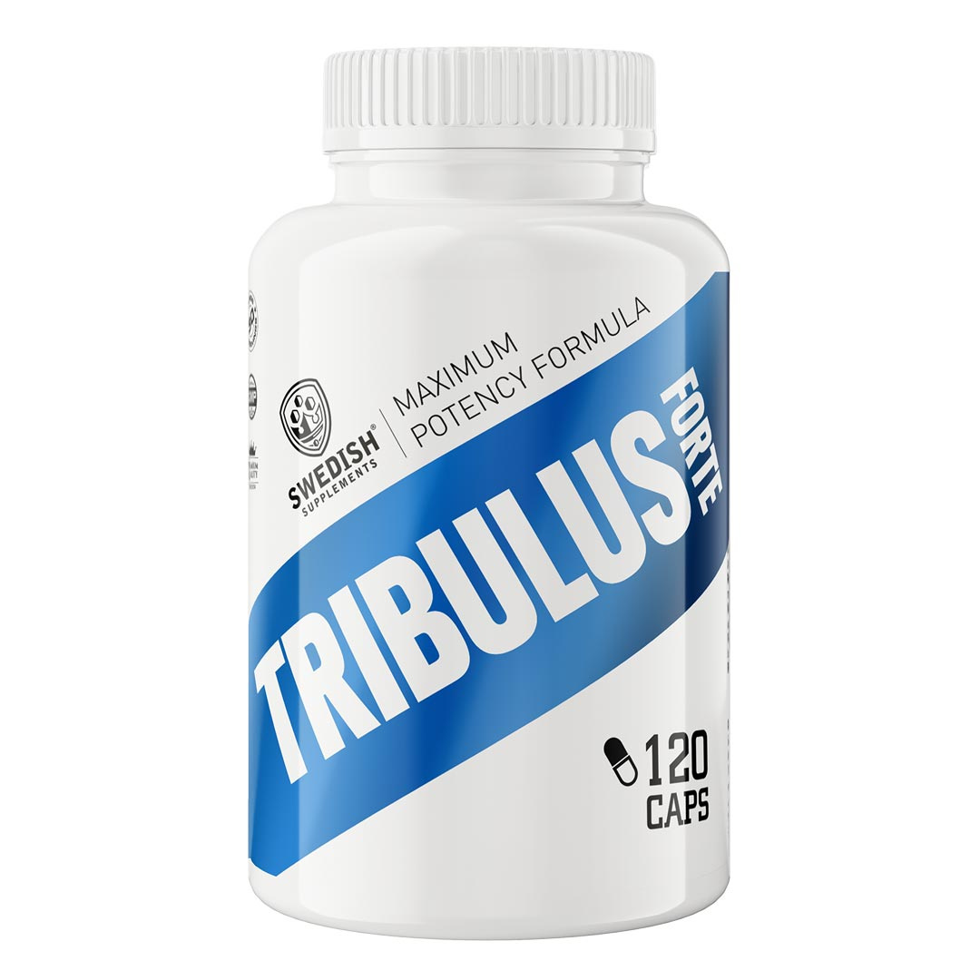 Swedish Supplements Tribulus Forte 120 caps i gruppen Kosttillskott / Bygga muskler / Testosteronhöjare hos Proteinbolaget (PB-0211-1)