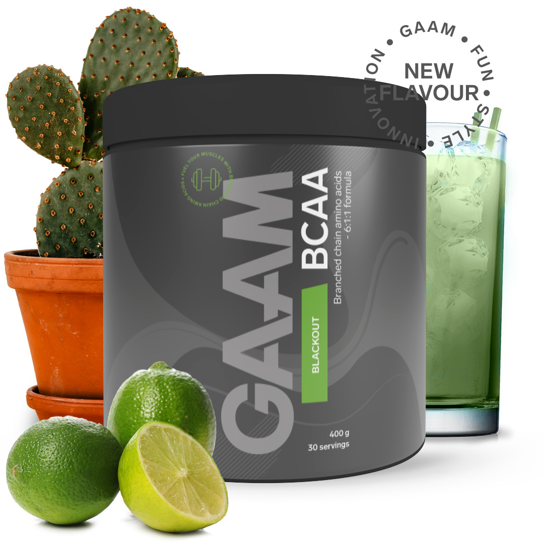 GAAM Candy Series BCAA 400 g Blackout i gruppen Shoppa efter tema / Veganska kosttillskott / Veganska aminosyror hos Proteinbolaget (PB-03066)