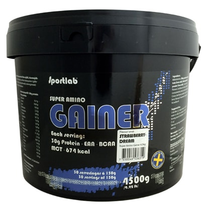 Sportlab Super Amino Gainer 4.5 kg i gruppen Kosttillskott / Gainer hos Proteinbolaget (PB-0380)