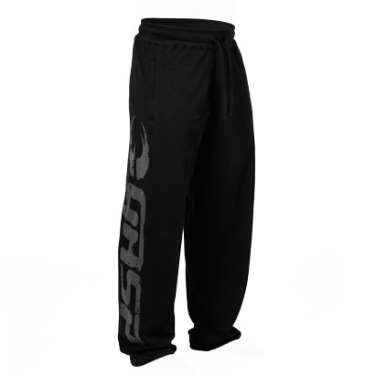 GASP Sweat Pants Black i gruppen Träningskläder / Byxor hos Proteinbolaget (PB-0450)