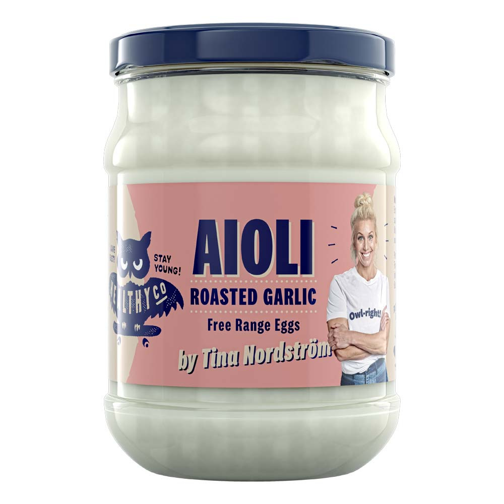 Healthyo Roasted Garlic Aioli 230 g i gruppen Livsmedel / Matlagning / Såser hos Proteinbolaget (PB-049)