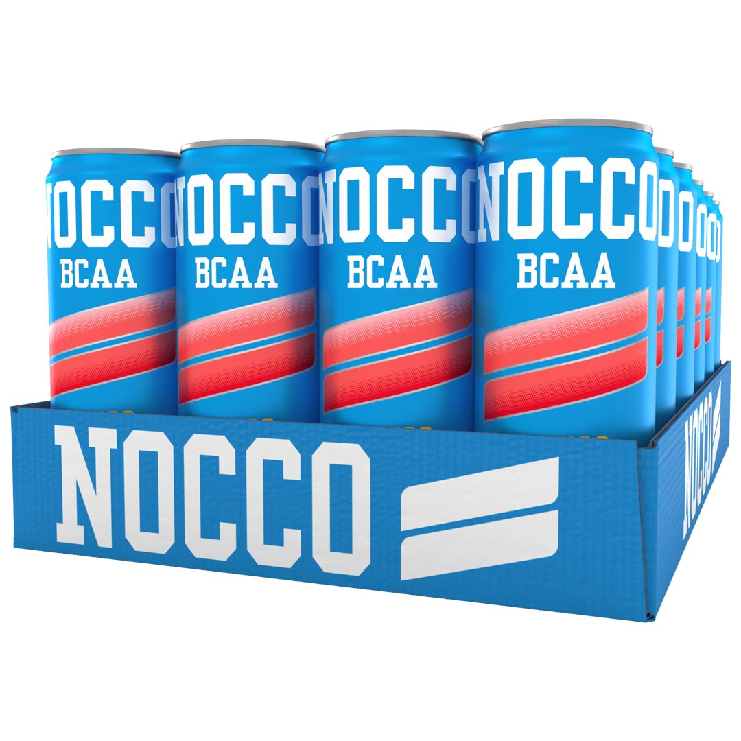 24 x NOCCO BCAA 330 ml Mango i gruppen Drycker / Energidryck hos Proteinbolaget (PB-051)
