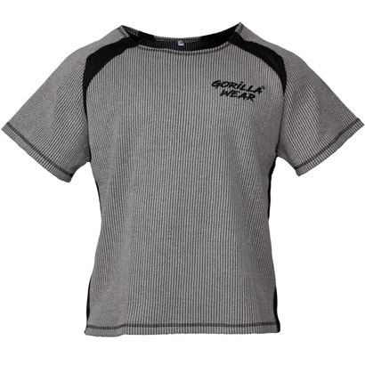 Gorilla Wear Augustine Old School Top Grey i gruppen Träningskläder / T-shirt hos Proteinbolaget (PB-06925)
