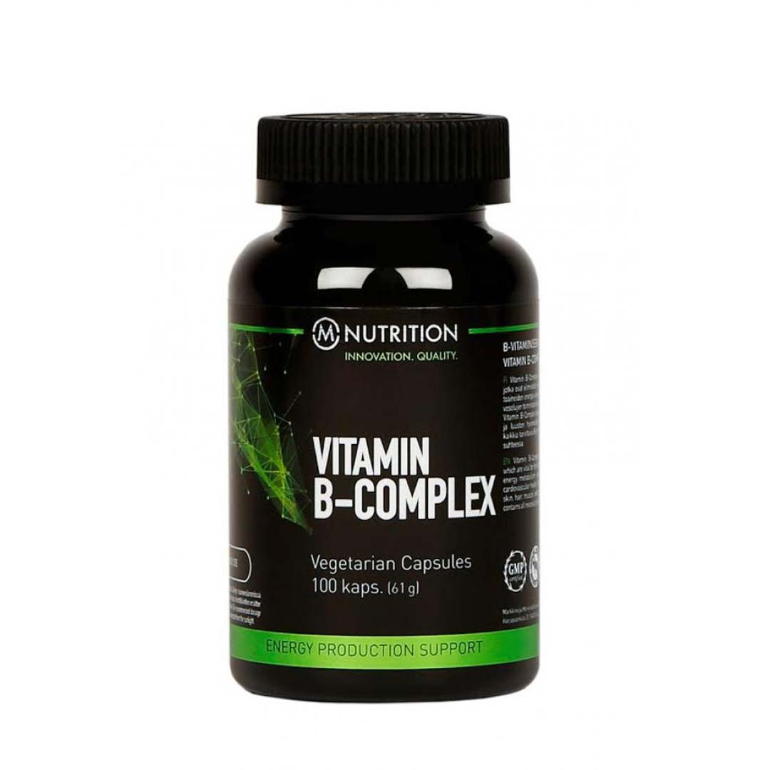 M-nutrition Vitamin B-Complex 100 caps i gruppen Kosttillskott / Vitaminer / B-vitamin hos Proteinbolaget (PB-08905)